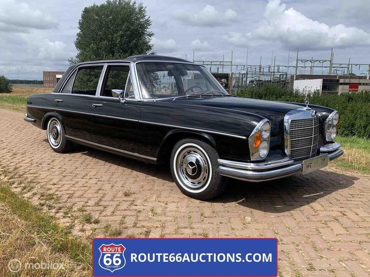 Mercedes-Benz 300 SEL | 1970 | Route 66 Auctions, Auto's, Oldtimers, Bedrijf, Te koop, Mercedes-Benz, Benzine, Overige carrosserieën