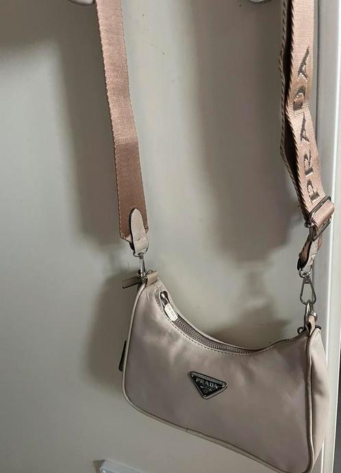Prada tas beige sale