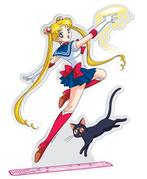 Sailor Moon acryl XXL figuur Sailor Moon met Luna, Ophalen of Verzenden, Nieuw