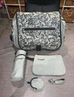 Complete verzorgtas simply good grijs/zwart, Kinderen en Baby's, Luiertassen, Ophalen, Zo goed als nieuw, Schoudertas