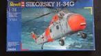 Sikorsky H-34G Revell, 1:72 tot 1:144, Verzenden, Zo goed als nieuw, Revell