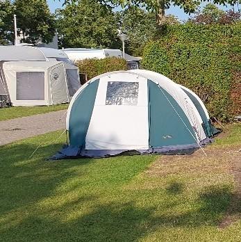 Tent twee a drie persoons katoen, Caravans en Kamperen, Tenten, tot en met 2, Gebruikt, Ophalen of Verzenden