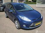 Ford Fiesta 1.25 titanium NAP (bj 2009), Auto diversen, Schadeauto's, 1242 cc, Blauw, Handgeschakeld, Ford
