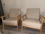 Twee comfortabele fauteuils, Ophalen, Minder dan 75 cm, Zo goed als nieuw, 50 tot 75 cm