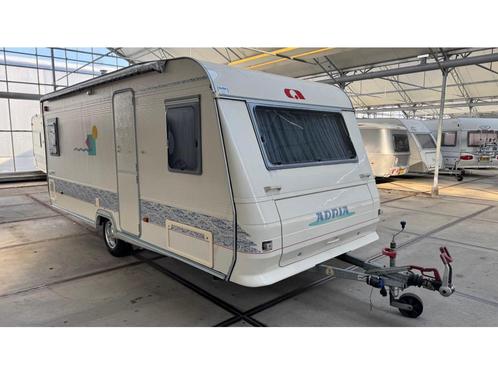 Adria Unica 502 UP met Mover en zakluifel, Caravans en Kamperen, Caravans, Particulier, tot en met 4, 1000 - 1250 kg, Rondzit