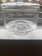 Riviera Maison Schaal met Deksel - Glas, Schaal, Rond, Ophalen of Verzenden, Glas