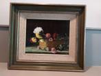 Bloemstilleven W.A. van der Salm, Antiek en Kunst, Kunst | Schilderijen | Klassiek, Ophalen of Verzenden