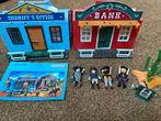 Playmobil Western Set - Sheriff & Bank, Ophalen of Verzenden, Gebruikt, Complete set
