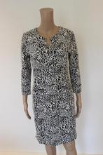 Angelle Milan zwart/roomwitte jurk maat XL (maat 38), Maat 38/40 (M), Angelle Milan, ., Zwart