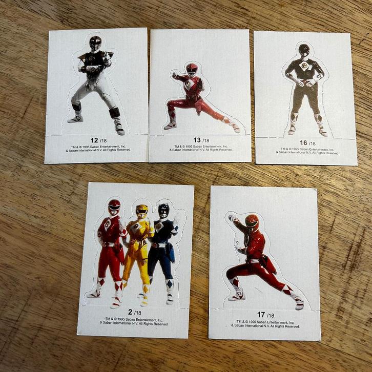 Power Rangers pop up kaarten, Verzamelen, Film en Tv, Zo goed als nieuw, Foto of Kaart, Ophalen of Verzenden