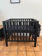 Europe baby box mat zwart, Kinderen en Baby's, Boxen, Ophalen, Gebruikt, Rechthoekig, In hoogte verstelbaar