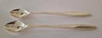 H. Hooijkaas. Verzilverde sorbetlepels of longdrink lepels, Ophalen of Verzenden