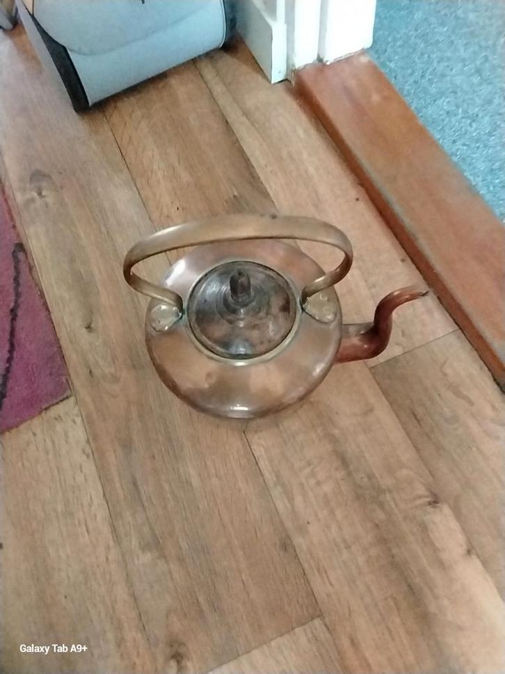 Rode Koperen Waterketel - Goede Staat, Huis en Inrichting, Keuken | Keukenbenodigdheden, Ophalen of Verzenden