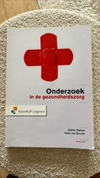 Esther Bakker - Onderzoek in de gezondheidszorg, Overige wetenschappen, Ophalen of Verzenden, Zo goed als nieuw, Esther Bakker