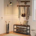 Halltree-Coat Rack Shoe Bench-27.6"L x 11.8"W x 18.1"H, Huis en Inrichting, Wandkapstok, Nieuw, Ophalen of Verzenden, Minder dan 100 cm