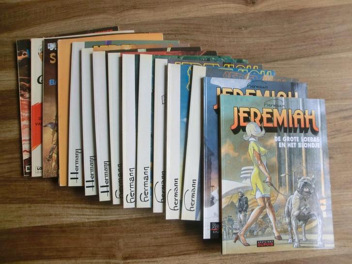 Nog 12 stripboeken getekend door Hermann Huppen, Boeken, Stripboeken, Gelezen, Meerdere stripboeken, Ophalen of Verzenden