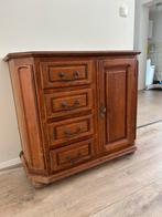 Massief eikenhouten kastje, Ophalen, Gebruikt, Eikenhout, 50 tot 100 cm
