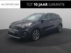 Kia Niro 1.6 GDi Hybrid DynamicPlusLine, 12 maanden, Euro 6, Blauw, Leder en Stof