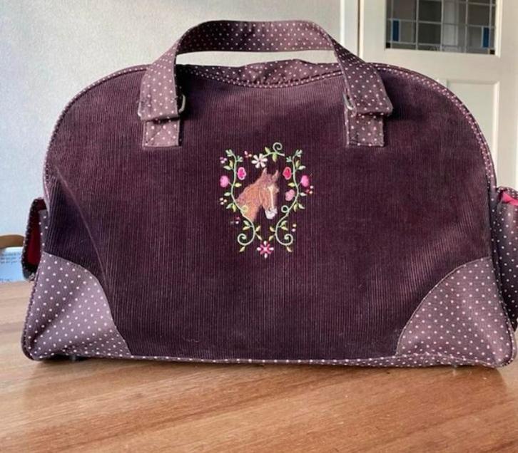 Kinder reistas roze-bruin Paardenvrienden van Spiegelburg, Sieraden, Tassen en Uiterlijk, Tassen | Reistassen en Weekendtassen