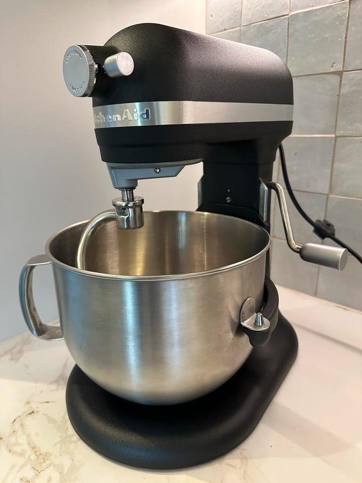 KitchenAid Artisan 6.6L Vulkaanzwart - NIEUW!, Witgoed en Apparatuur, Keukenmixers, Nieuw, 4 liter of meer, 3 snelheden of meer
