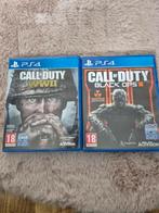 WWII [Call of duty] en Black ops [Call of duty], Spelcomputers en Games, Games | Sony PlayStation 4, Ophalen, Online, Vanaf 18 jaar