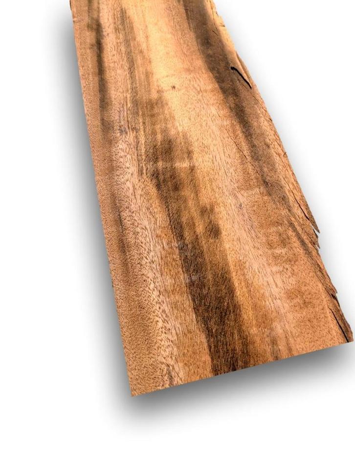 Tigerwood fineer | 190x9 cm, Hobby en Vrije tijd, Overige Hobby en Vrije tijd, Nieuw, Verzenden