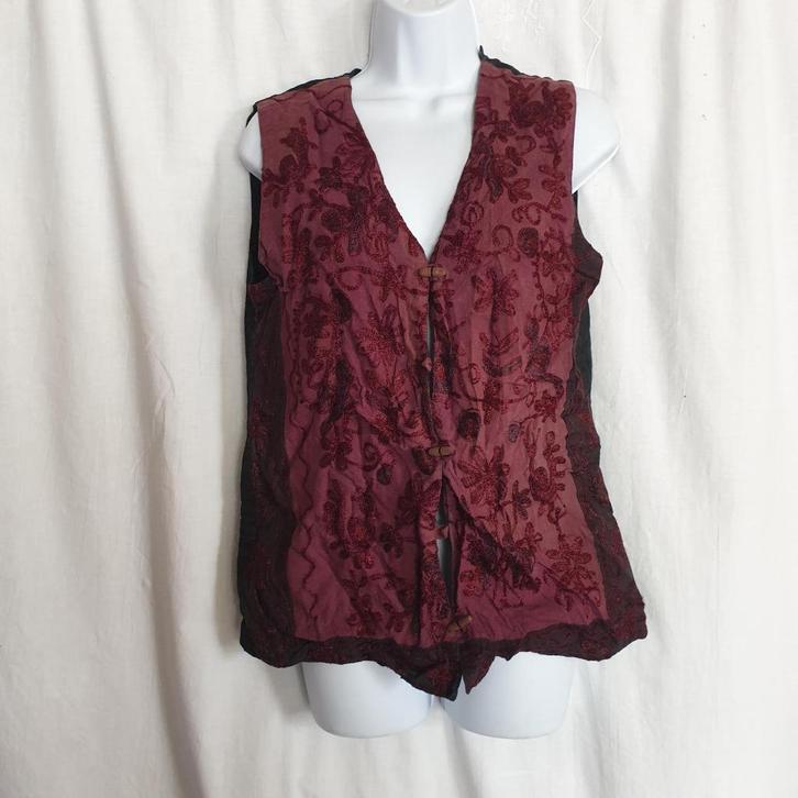Stoer jaren 60/70 hippie hesje. mt S, Kleding | Dames, Carnavalskleding en Feestkleding, Zo goed als nieuw, Kleding, Carnaval