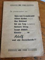spotboekje bevrijding 1945, Ophalen of Verzenden, Overige soorten, Nederland, Boek of Tijdschrift