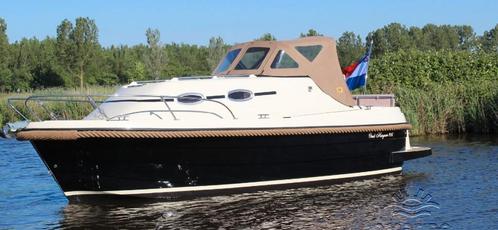 oud huijzer 815 cabin cruiser, Watersport en Boten, Motorboten en Motorjachten, Zo goed als nieuw, Polyester, 6 tot 9 meter, Diesel