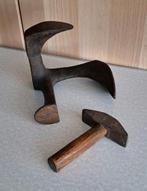 Schoenmakersleest met hamertje, Antiek en Kunst, Antiek | Gereedschap en Instrumenten, Ophalen of Verzenden