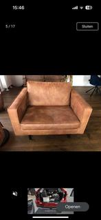 Rodeo loveseat cognac leder, Huis en Inrichting, Ophalen, Zo goed als nieuw