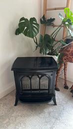 Mooie antieke donkerblauwe gaskachel, Ophalen, Zo goed als nieuw, Gas, Gaskachel