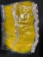 20 zakjes marabou large feathers yellow - vliegvissen, Watersport en Boten, Overige typen, Nieuw, Ophalen of Verzenden, LFT