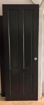 Binnendeur opdek linksdraaiend (zwaar) 73X211,5, Ophalen, Zo goed als nieuw, Binnendeur, 200 tot 215 cm