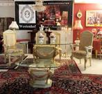 Luxe eettafel / tafel met 4 stoelen en salontafel barok, 100 tot 150 cm, Antiek / klassiek, Vier personen, Ovaal