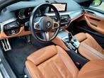 BMW 5-serie 530e xDrive M-sport, Massage, ACC, HUD, Camera,, Automaat, 1998 cc, Gebruikt, Wit