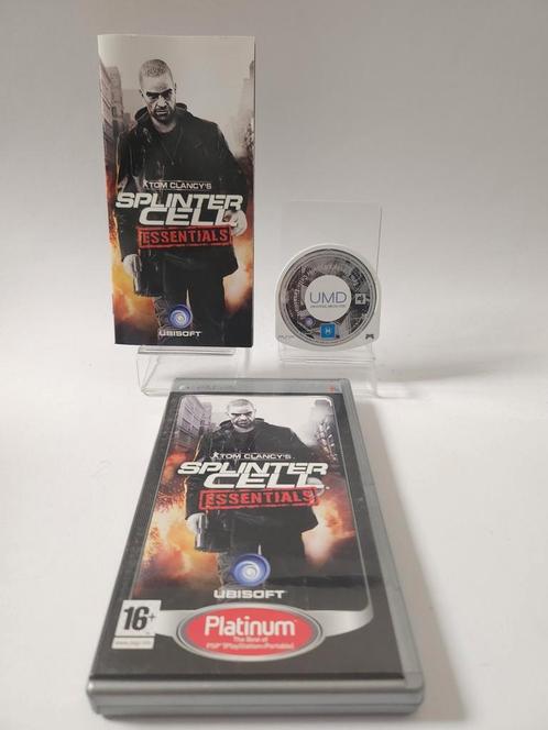 Tom Clancy's Splinter Cell Essentials Platinum PSP, Spelcomputers en Games, Games | Sony PlayStation Portable, Zo goed als nieuw