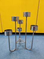 Tommy Larsen kandelaar, Ophalen of Verzenden, Metaal, Minder dan 25 cm