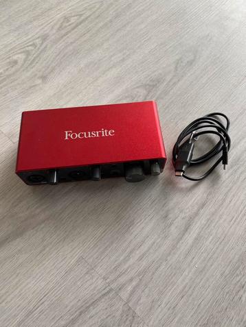 Focusrite Scarlett 2i2 3rd Gen Audio Interface beschikbaar voor biedingen
