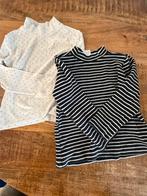 Twee shirtjes met col maat 98/104, Gebruikt, Meisje, Ophalen of Verzenden, Shirt of Longsleeve