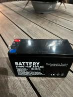 12V 7Ah Accu - Nieuw of Gebruikt, Ophalen of Verzenden, Gebruikt, Universele onderdelen