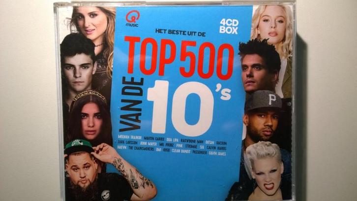 Het Beste Uit De Top 500 Van De 10's (4 CD), Cd's en Dvd's, Cd's | Verzamelalbums, Zo goed als nieuw, Pop, Ophalen of Verzenden