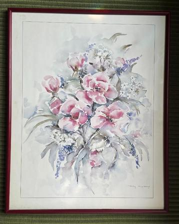 AQUAREL TRUDY HUYSKAMP beschikbaar voor biedingen