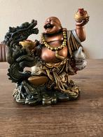 Boeddha Beeld met Draak - Decoratief, Antiek en Kunst, Kunst | Beelden en Houtsnijwerken, Ophalen of Verzenden