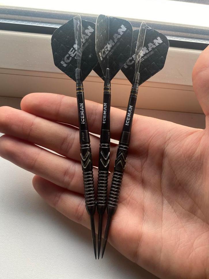 Dartpijlen Gerwyn Price 24 gram, Sport en Fitness, Darts, Gebruikt, Pijlen, Ophalen of Verzenden