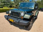 Jeep Wrangler Sahara 3.8 V6 2007 Groen metallic, Auto's, 3778 cc, Stof, 2000 kg, 4 stoelen