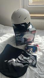 Skihelm wit S/M met bril, Ophalen of Verzenden, Tweedehands, Offroadhelm, Overige merken