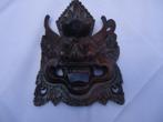 Balinees houtsnijwerk - demonenmasker, Antiek en Kunst, Ophalen of Verzenden