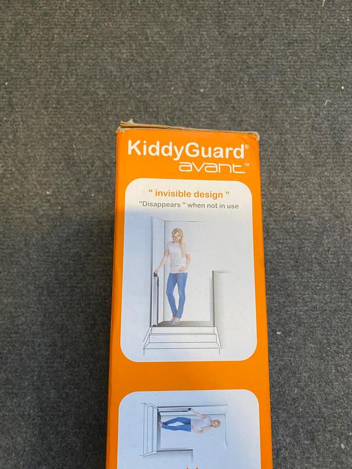 Lascal Kiddy Guard Oprolbaar Traphek, Kinderen en Baby's, Traphekjes, Gebruikt, Oprolhekje, Overige materialen, 115 cm of meer