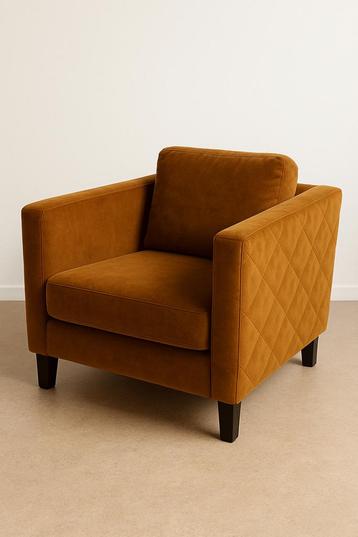 Goossens Excellent Loveseat Fauteuil fluweel beschikbaar voor biedingen